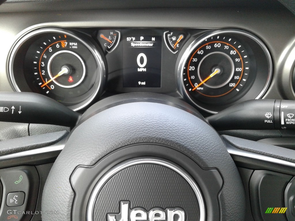 2018 Jeep Wrangler Unlimited Sport 4x4 Gauges Photo #125474445
