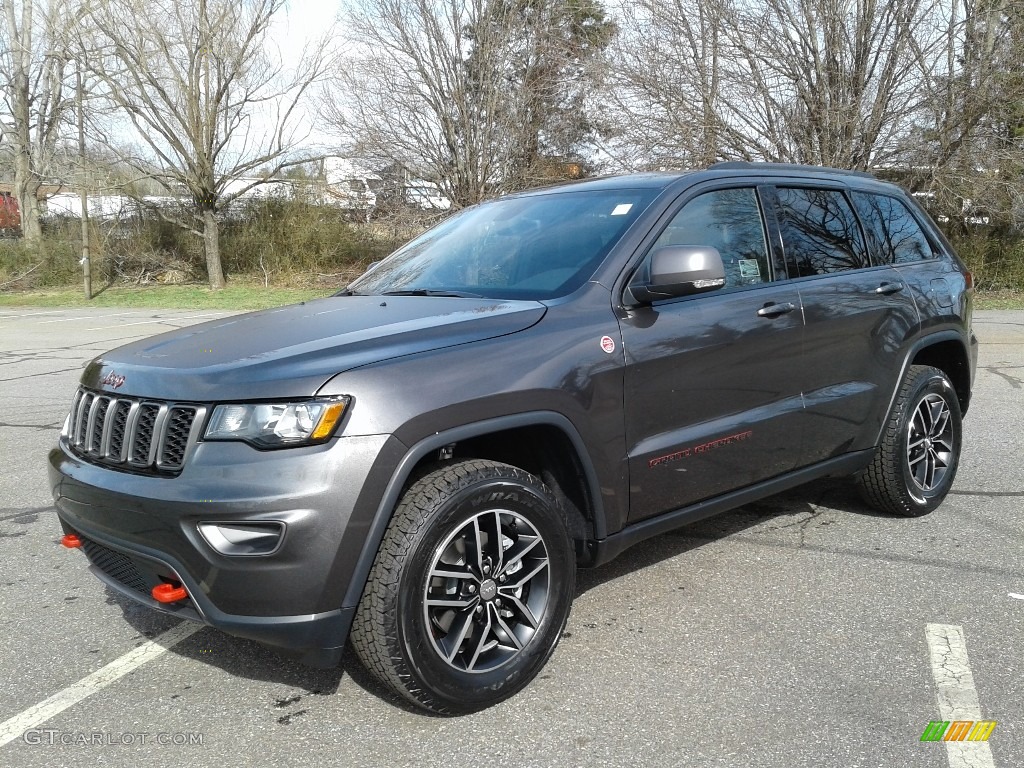 Granite Crystal Metallic 2018 Jeep Grand Cherokee Trailhawk 4x4 Exterior Photo #125474793