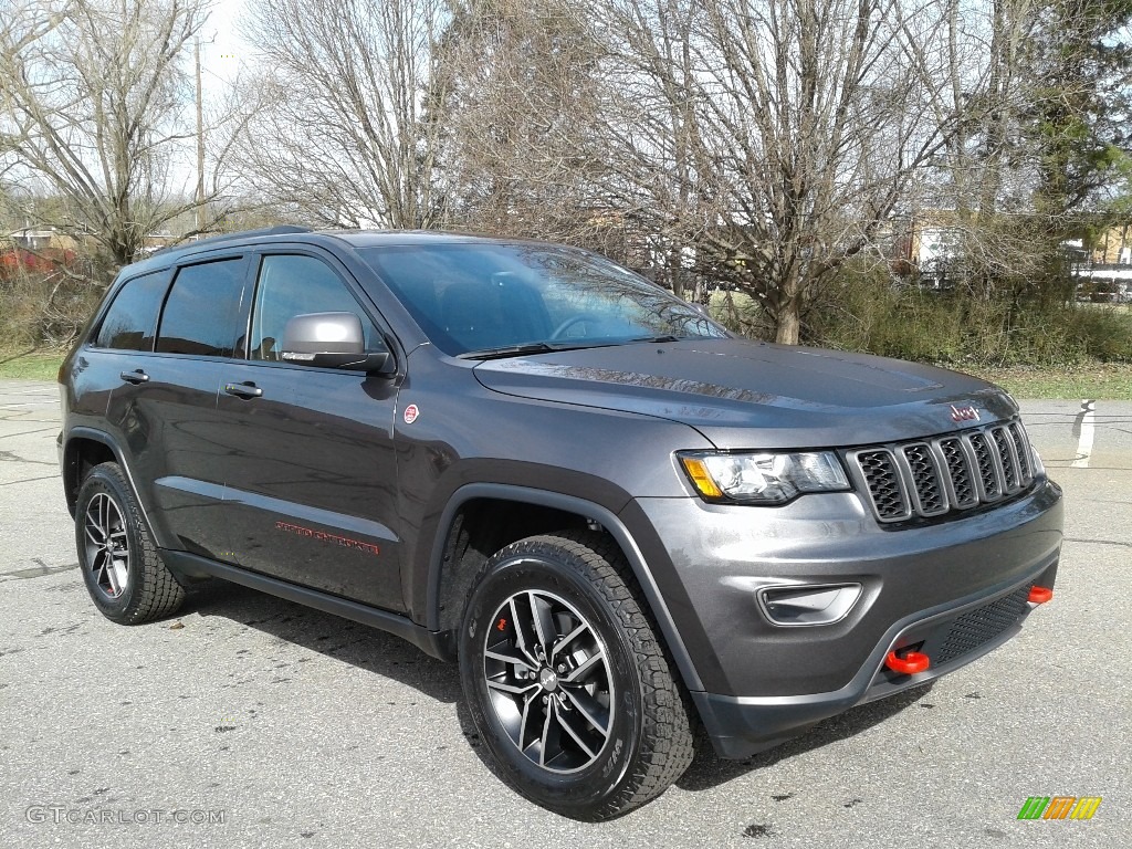 Granite Crystal Metallic 2018 Jeep Grand Cherokee Trailhawk 4x4 Exterior Photo #125474847