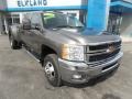 Mocha Steel Metallic 2014 Chevrolet Silverado 3500HD LTZ Crew Cab 4x4