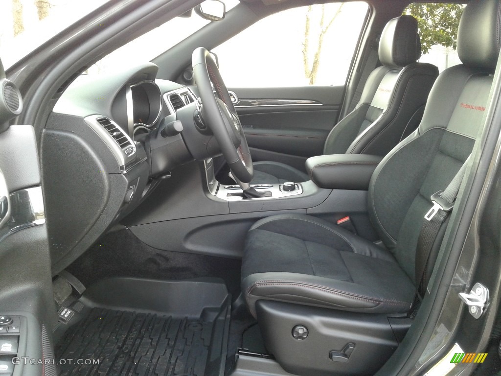 Black Interior 2018 Jeep Grand Cherokee Trailhawk 4x4 Photo #125475003