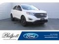 White Platinum 2018 Ford Edge SEL