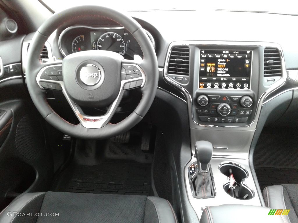 2018 Jeep Grand Cherokee Trailhawk 4x4 Black Dashboard Photo #125475498