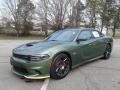 2018 F8 Green Dodge Charger R/T Scat Pack  photo #2