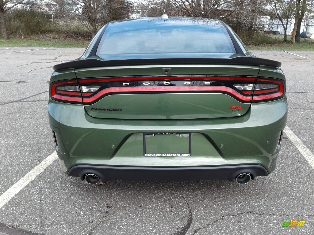 2018 Charger R/T Scat Pack - F8 Green / Black photo #7