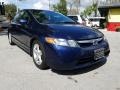 Atomic Blue Metallic 2007 Honda Civic EX Sedan