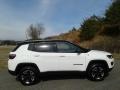 White 2018 Jeep Compass Trailhawk 4x4 Exterior