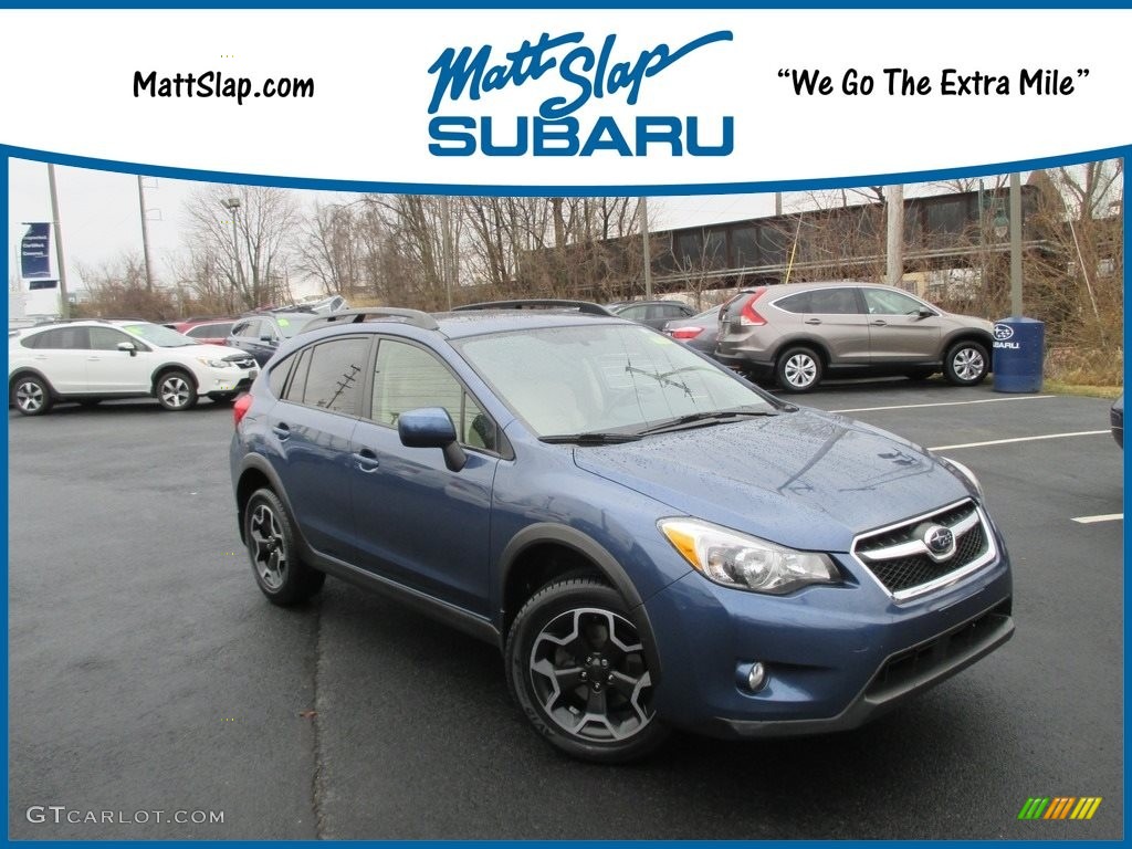 Marine Blue Pearl Subaru XV Crosstrek