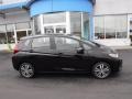 2015 Crystal Black Pearl Honda Fit EX-L  photo #2