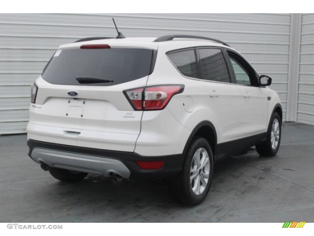 2018 Escape SE - White Platinum / Charcoal Black photo #8