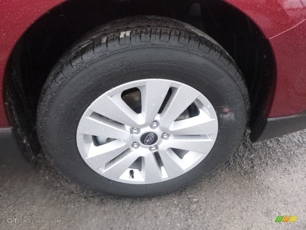 2018 Outback 2.5i - Crimson Red Pearl / Ivory photo #2