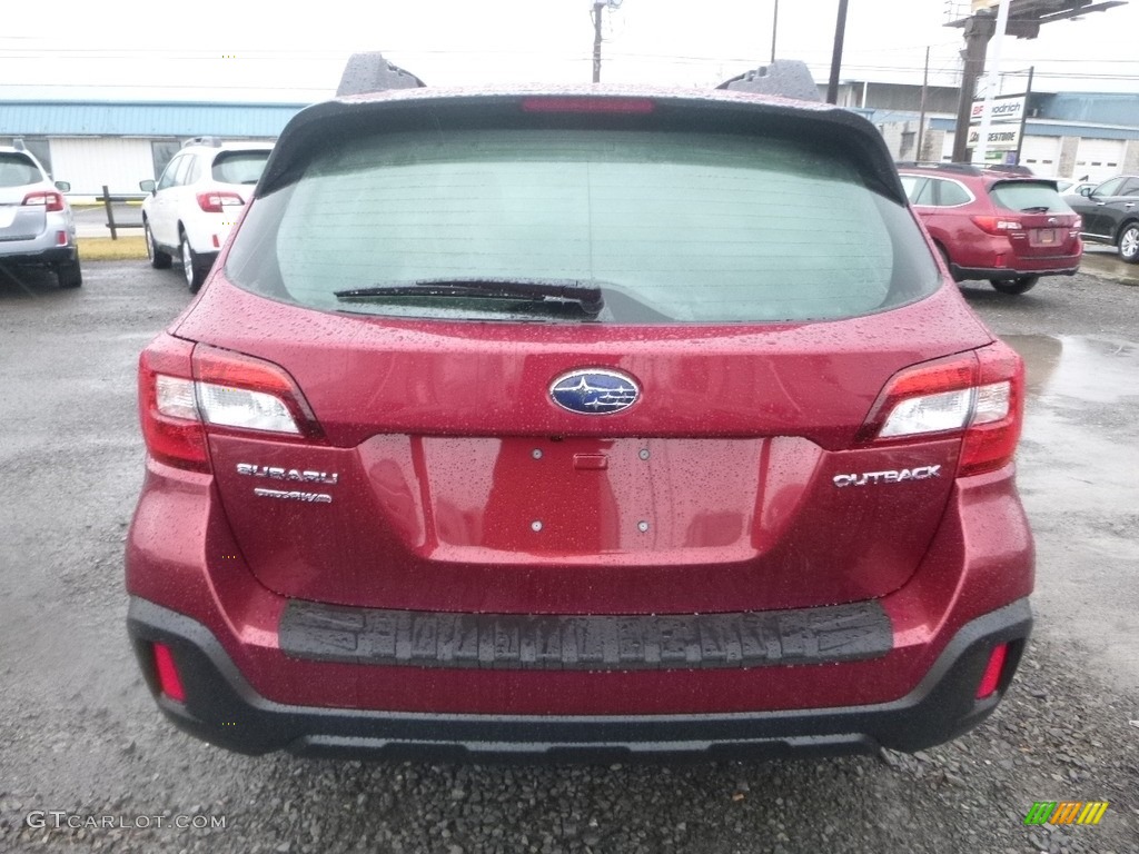 2018 Outback 2.5i - Crimson Red Pearl / Ivory photo #5