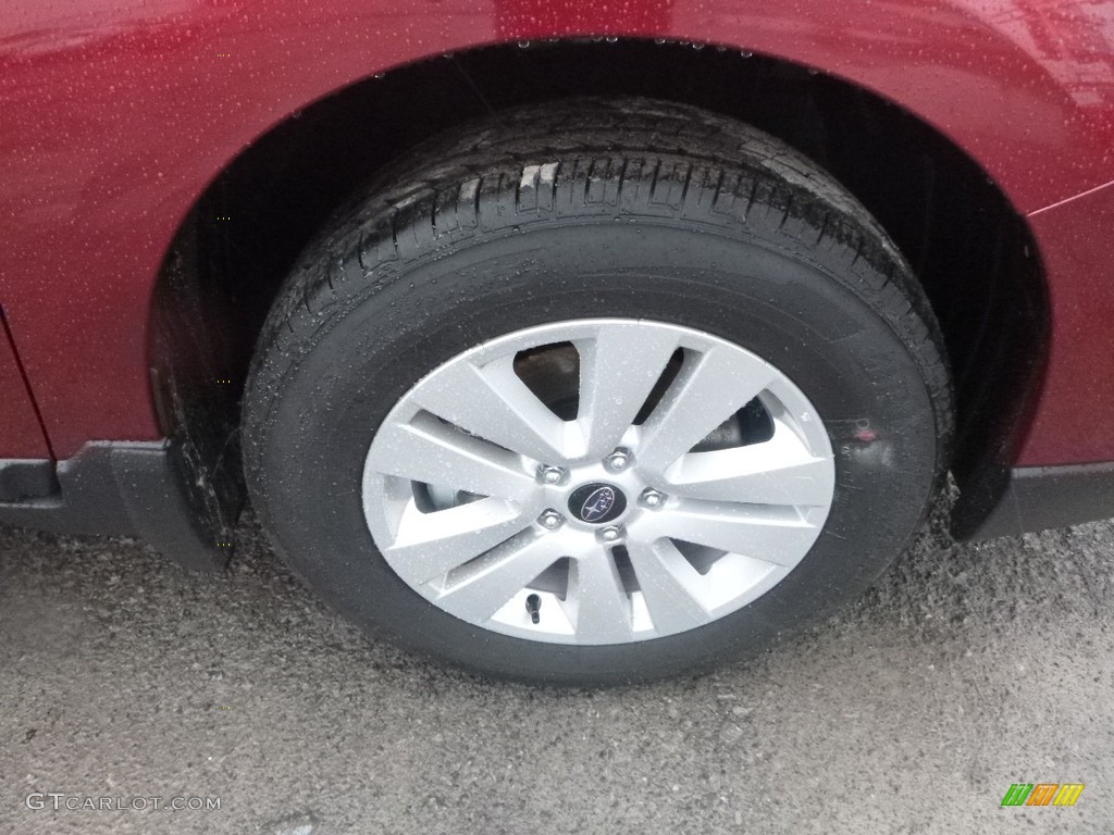 2018 Outback 2.5i - Crimson Red Pearl / Ivory photo #10