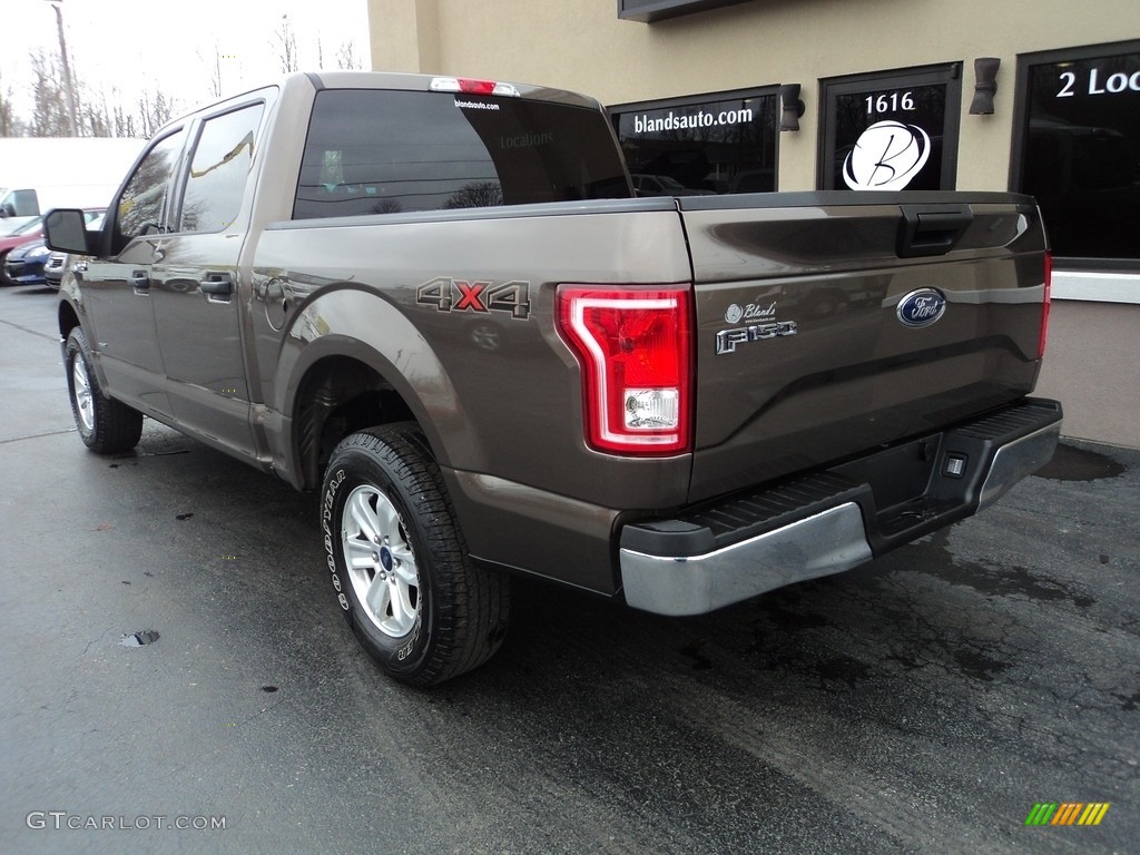 2017 F150 XLT SuperCrew 4x4 - Caribou / Earth Gray photo #3