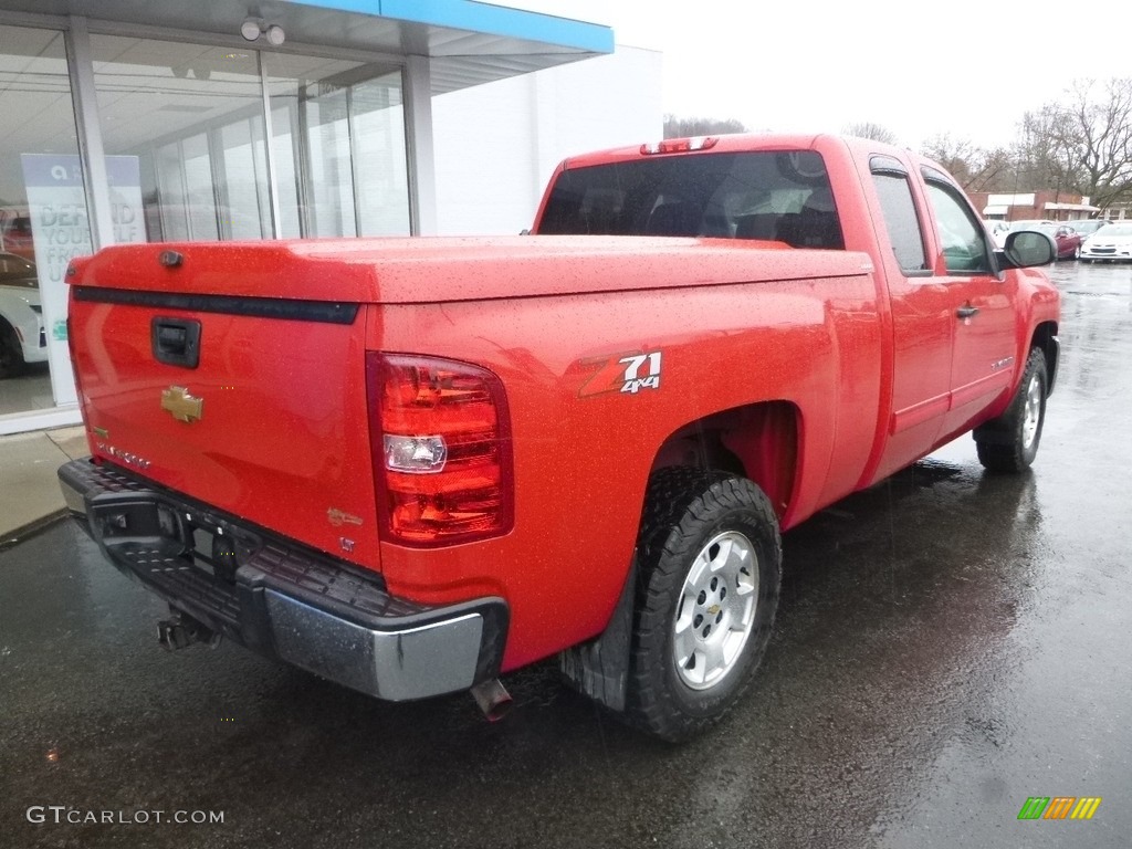 2012 Silverado 1500 LT Extended Cab 4x4 - Victory Red / Ebony photo #3