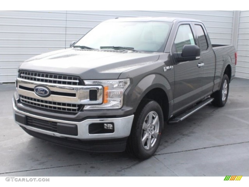 2018 F150 XLT SuperCab - Magnetic / Earth Gray photo #3