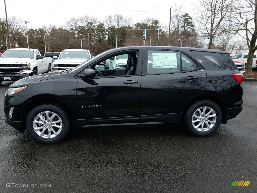 Mosaic Black Metallic 2018 Chevrolet Equinox LS AWD Exterior Photo #125482865
