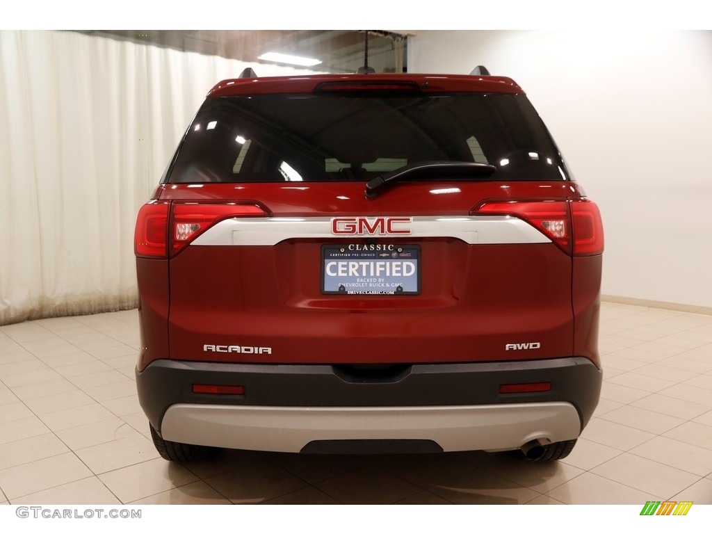 2018 Acadia SLE AWD - Crimson Red Tintcoat / Jet Black photo #20