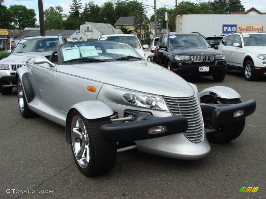 2000 Prowler Roadster - Prowler Bright Silver Metallic / Agate photo #3