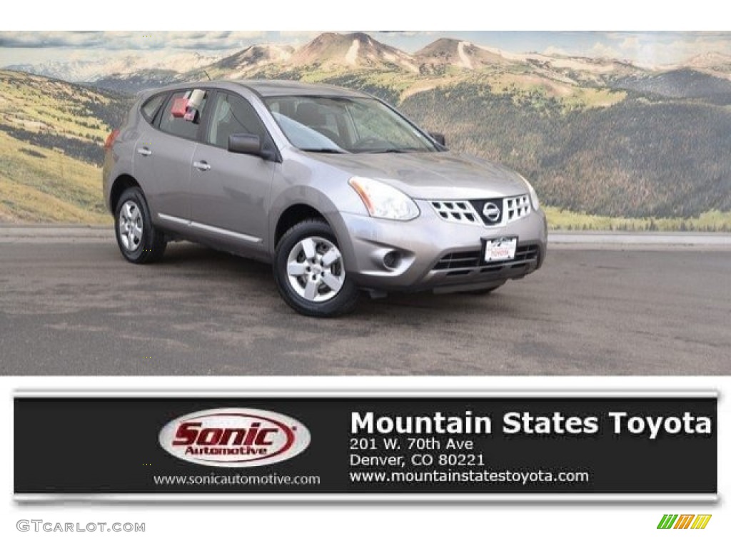 2011 Rogue S AWD - Platinum Graphite / Black photo #1