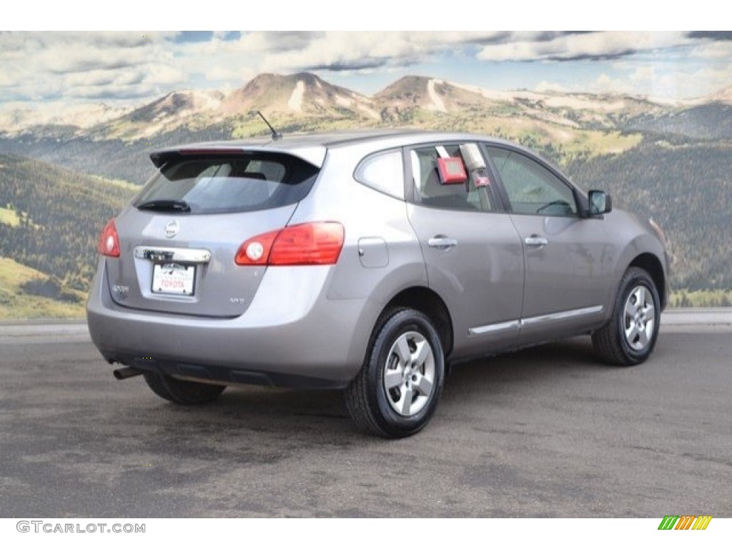 2011 Rogue S AWD - Platinum Graphite / Black photo #3
