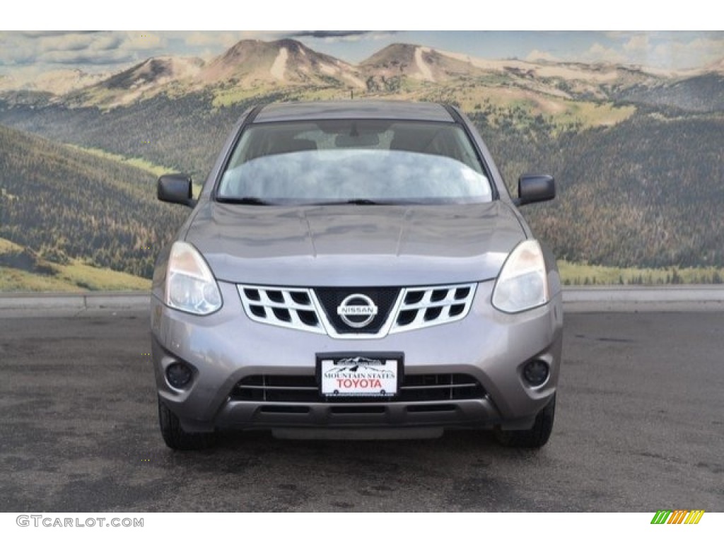 2011 Rogue S AWD - Platinum Graphite / Black photo #4