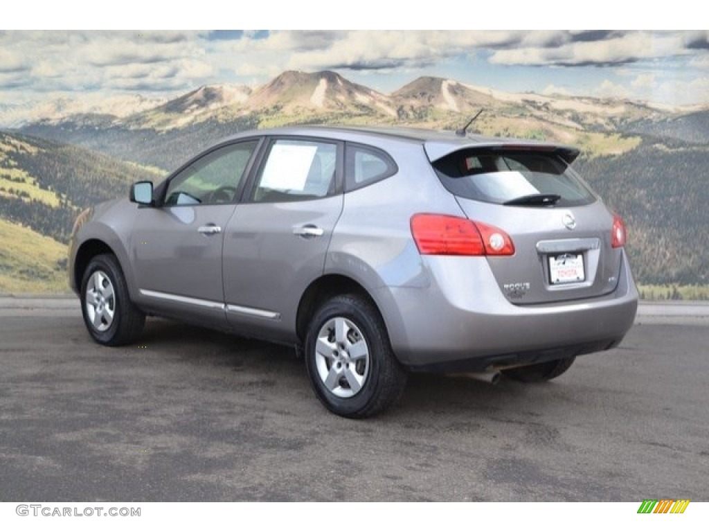 2011 Rogue S AWD - Platinum Graphite / Black photo #8
