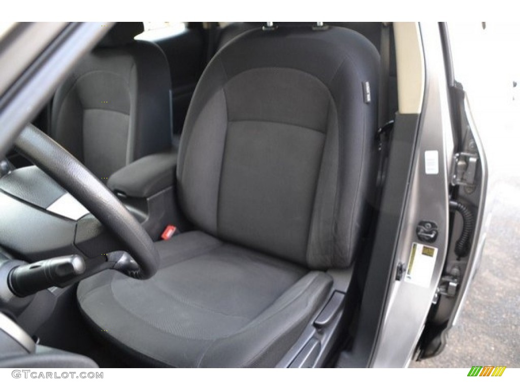 2011 Rogue S AWD - Platinum Graphite / Black photo #12