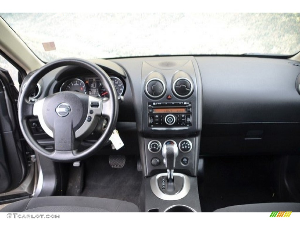 2011 Rogue S AWD - Platinum Graphite / Black photo #13