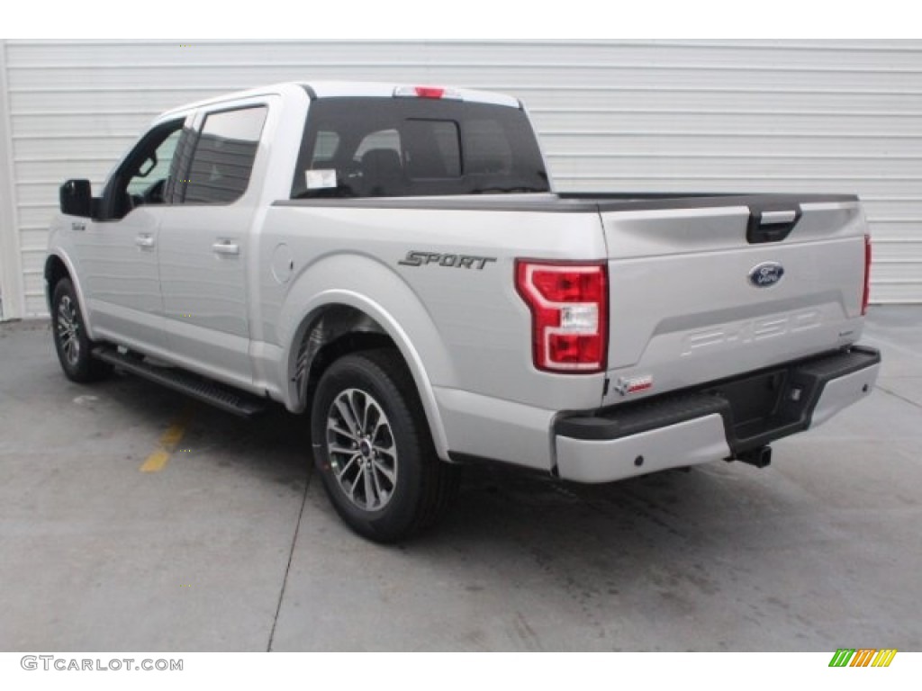 2018 F150 XLT SuperCrew - Ingot Silver / Black photo #7