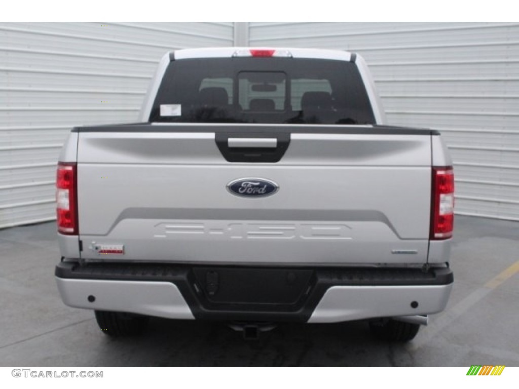 2018 F150 XLT SuperCrew - Ingot Silver / Black photo #8