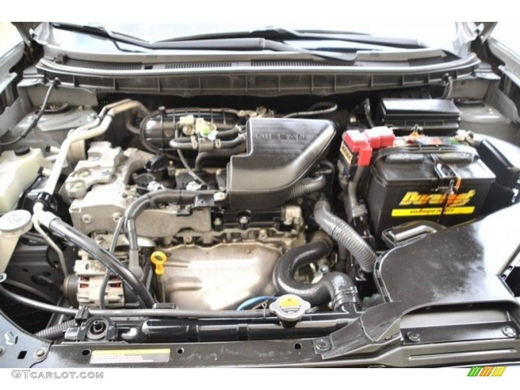 2011 Rogue S AWD - Platinum Graphite / Black photo #27