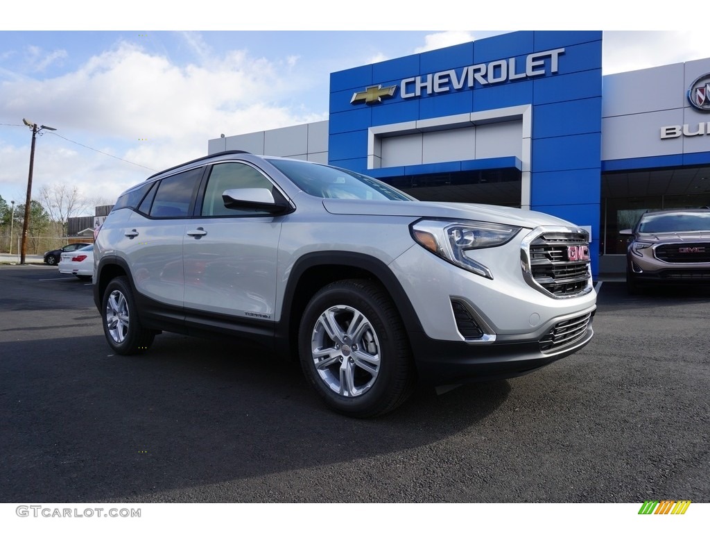 2018 Terrain SLE - Quicksilver Metallic / ­Jet Black photo #1