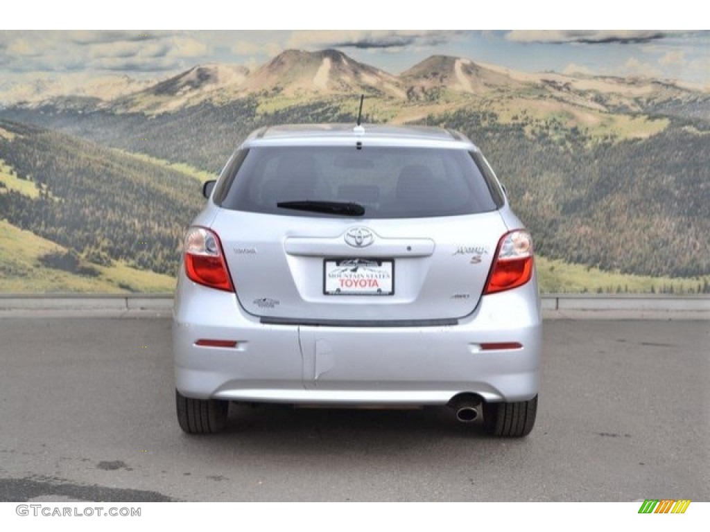 2009 Matrix S AWD - Classic Silver Metallic / Ash Gray photo #9