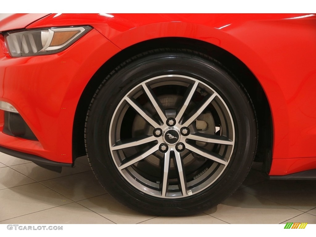 2017 Mustang EcoBoost Premium Convertible - Race Red / Ebony photo #30