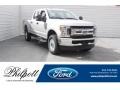 2018 Ingot Silver Ford F250 Super Duty XL Crew Cab 4x4  photo #1