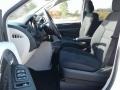 2018 Dodge Grand Caravan Black/Light Graystone Interior Front Seat Photo