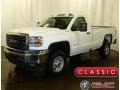 Summit White 2018 GMC Sierra 2500HD Regular Cab 4x4