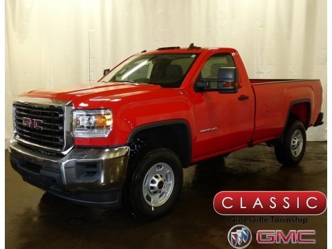 2018 GMC Sierra 2500HD Regular Cab 4x4 Data, Info and Specs