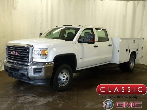 2018 GMC Sierra 3500HD Crew Cab 4x4 Chassis Data, Info and Specs