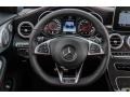 Red Pepper/Black 2018 Mercedes-Benz C 63 AMG Cabriolet Steering Wheel