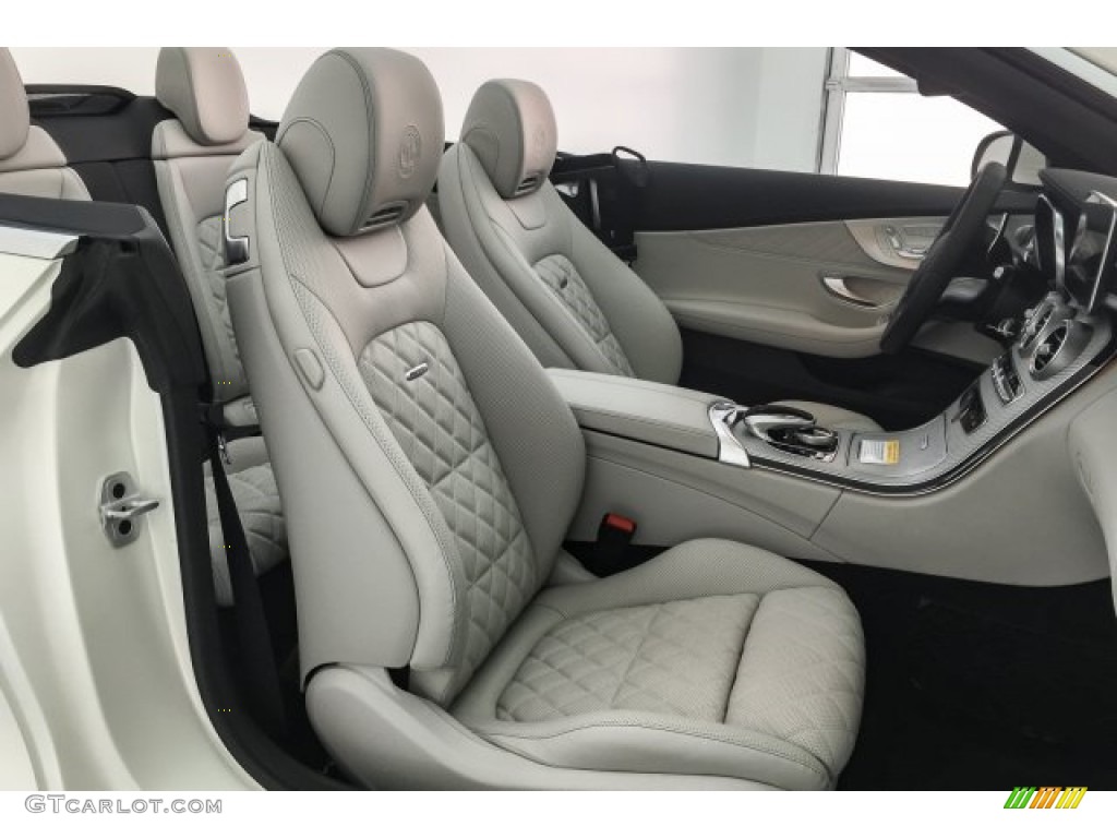 Crystal Grey/Black Interior 2018 Mercedes-Benz C 63 S AMG Cabriolet Photo #125494718