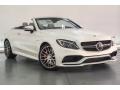 2018 designo Cashmere White Magno Mercedes-Benz C 63 S AMG Cabriolet  photo #12