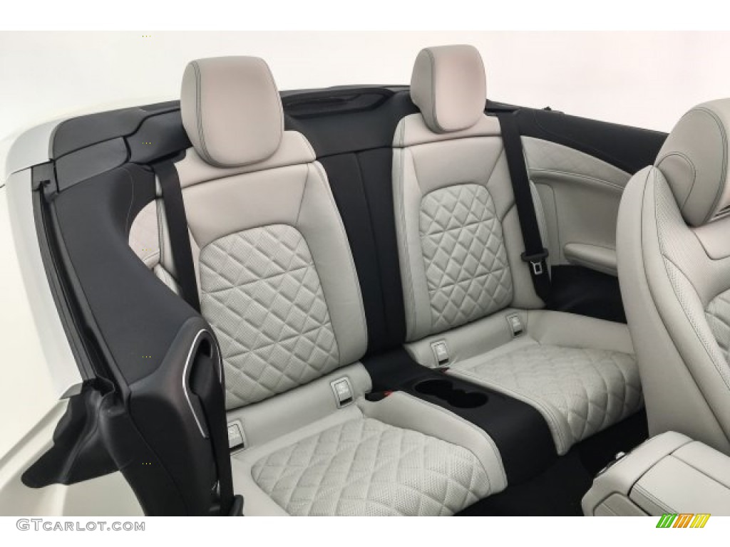 2018 Mercedes-Benz C 63 S AMG Cabriolet Rear Seat Photo #125494847