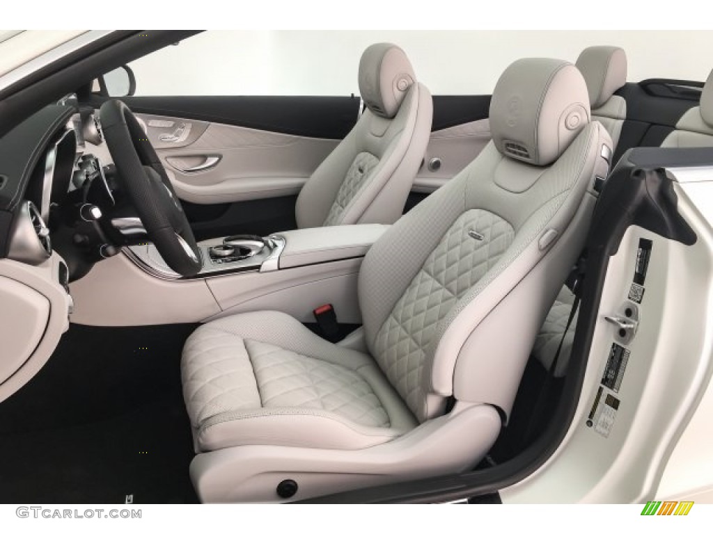 2018 Mercedes-Benz C 63 S AMG Cabriolet Front Seat Photo #125494900