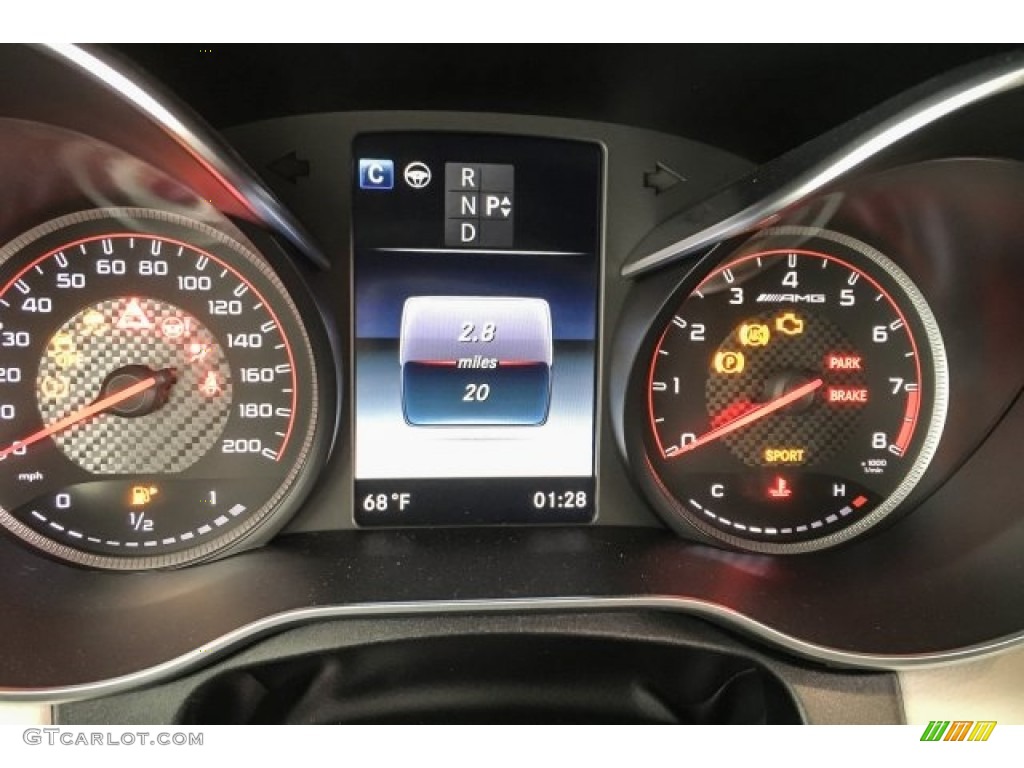 2018 Mercedes-Benz C 63 S AMG Cabriolet Gauges Photos