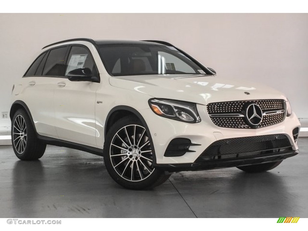designo Diamond White Metallic 2018 Mercedes-Benz GLC AMG 43 4Matic Exterior Photo #125495423