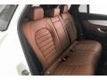 2018 Mercedes-Benz GLC Saddle Brown/Black Interior Rear Seat Photo