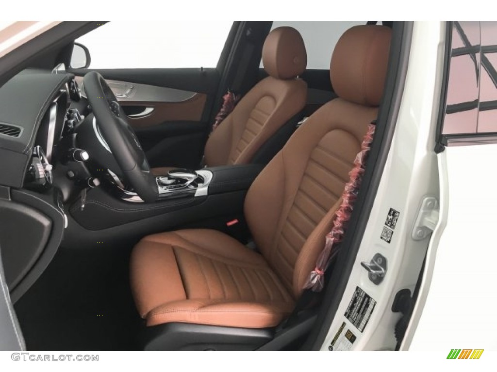 Saddle Brown/Black Interior 2018 Mercedes-Benz GLC AMG 43 4Matic Photo #125495469