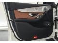 Saddle Brown/Black 2018 Mercedes-Benz GLC AMG 43 4Matic Door Panel